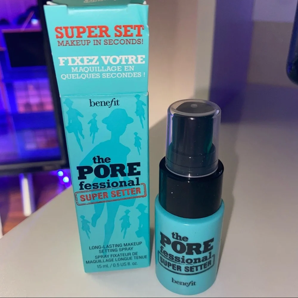 💝NIB mini Benefit Cosmetics The PoreFessional Super Setter setting mist💝
